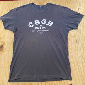 Classic Used CBGB Logo Tee Shirt